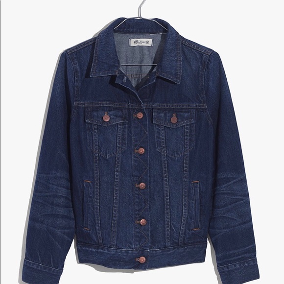 MADEWELL JEAN JACKET NWOT